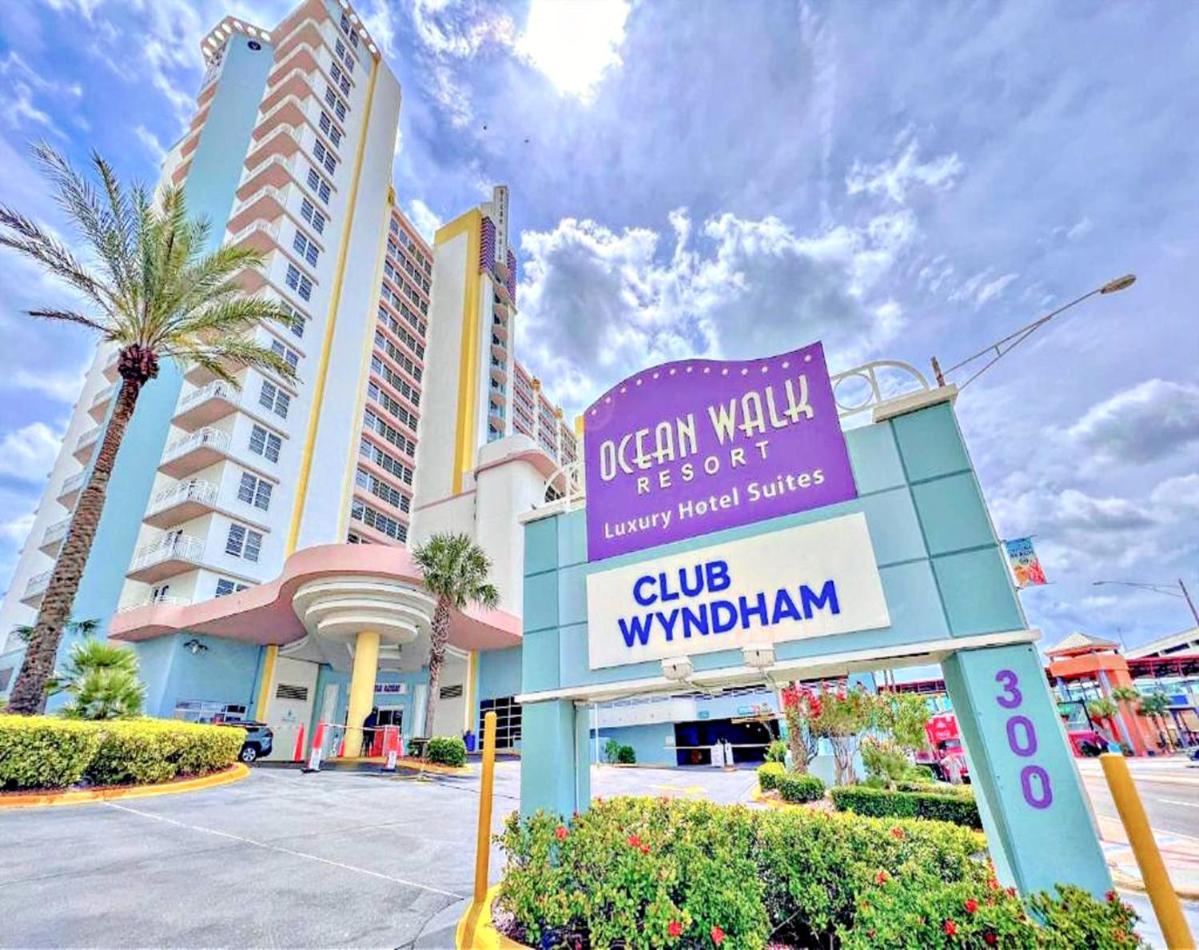 Vacation In Comfort And Luxury - 3 Bedroom Direct Oceanfront - Wyndham Ocean Walk Resort 2425 Daytona Beach Exterior foto